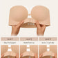 Womens Strapless Front Closure Bra Push Up Lift Bra Padded Add Cup Non Slip Anti-Slip Grip & Removable Straps Fit Outfits Wireless Supportive Seamless Comfortable