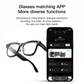 Smart Glasses with 13MP HD Camera, AI Assistant, Translation, Touch Control, Noise-Canceling Audio, 300mAh Battery, First-Person Video & Hands-Free Operation
