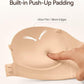 Womens Strapless Front Closure Bra Push Up Lift Bra Padded Add Cup Non Slip Anti-Slip Grip & Removable Straps Fit Outfits Wireless Supportive Seamless Comfortable