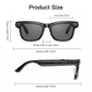 Smart Glasses with 13MP HD Camera, AI Assistant, Translation, Touch Control, Noise-Canceling Audio, 300mAh Battery, First-Person Video & Hands-Free Operation