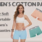 Molasus 4.5" Inseam Womens Cotton Boxer Briefs Underwear Boy Shorts Panties