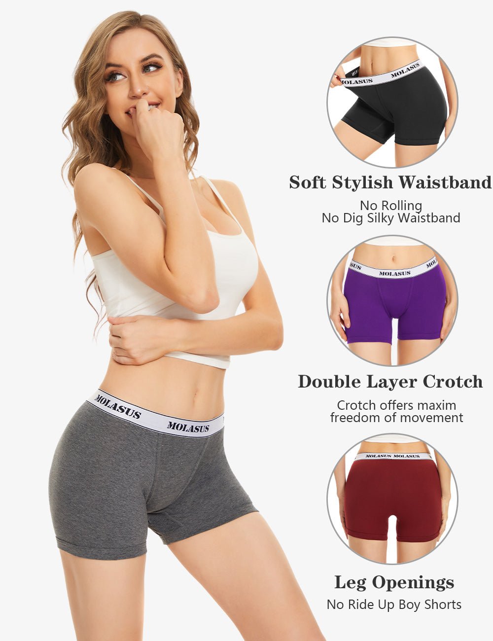 Boyshorts For Women  Shop Boyshorts Underwear For Ladies – Girl Nine